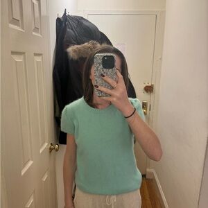 Mint Green Sweater Top